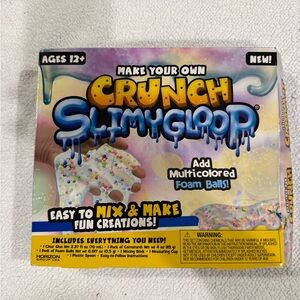 SLIMYGLOOP Make Your Own Crunch DIY Slime Kit by Horizon Group USA